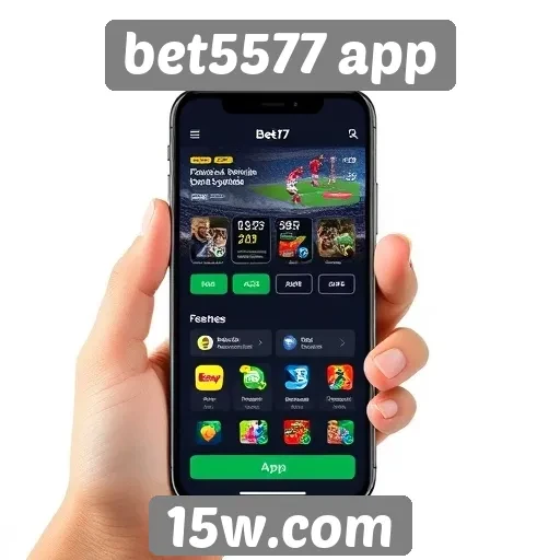 Exploração das funcionalidades do bet5577 app