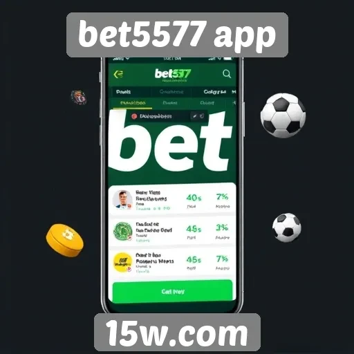 Bet5577 app oferece bônus atrativos para novos usuários