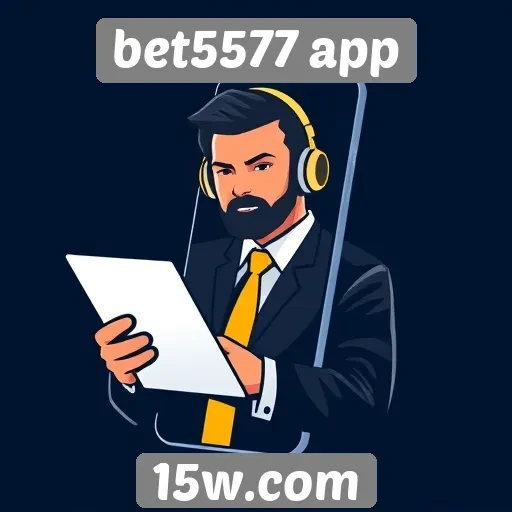 Suporte ao cliente do bet5577 app